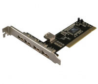 Logilink 4+1-port USB 2.0 PCI Card (PC0028)